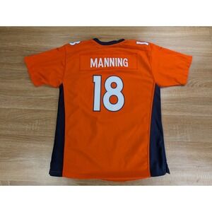 Denver Broncos Peyton Manning #18 Nike On Field NFL Football Jersey Youth XL